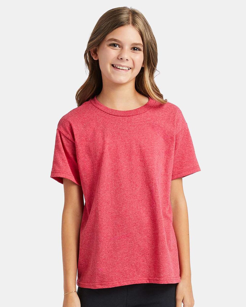 Youth EcoSmart Crewneck T-Shirt for School, Sports & Summer Outfits